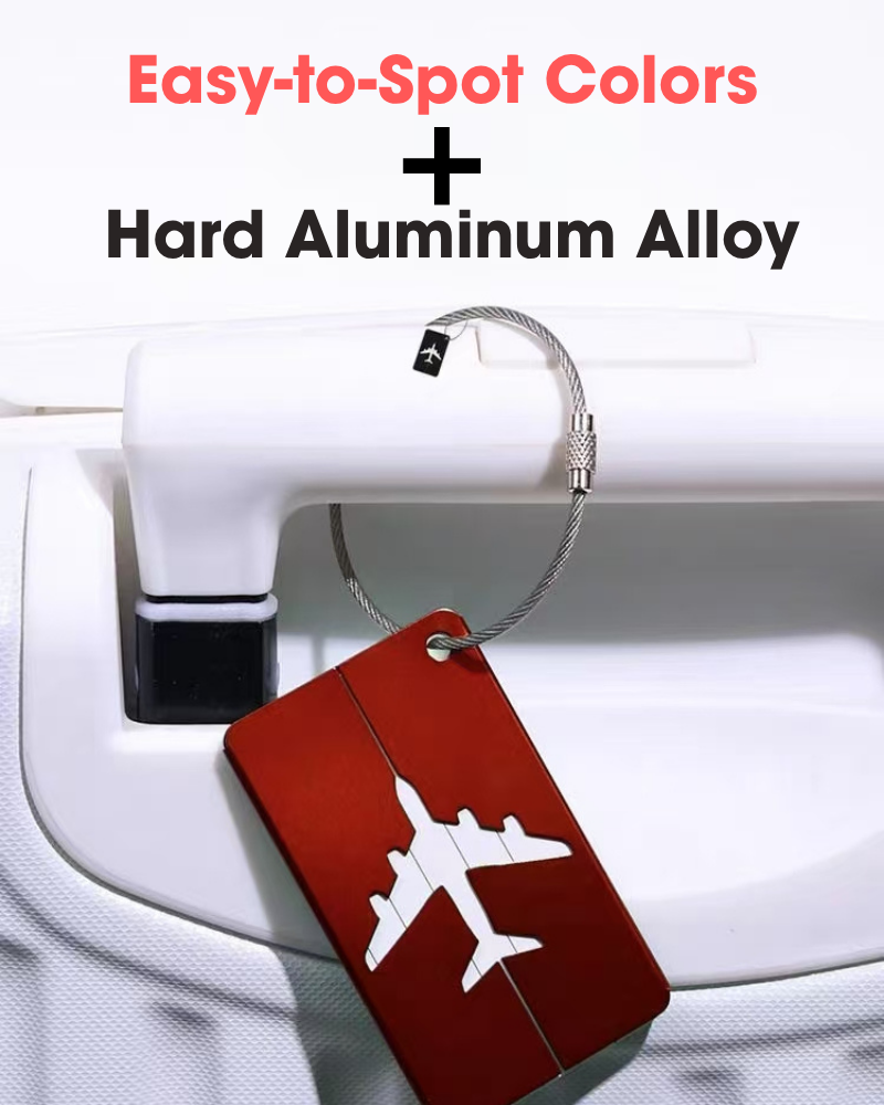 Aluminum Alloy Luggage Tag
