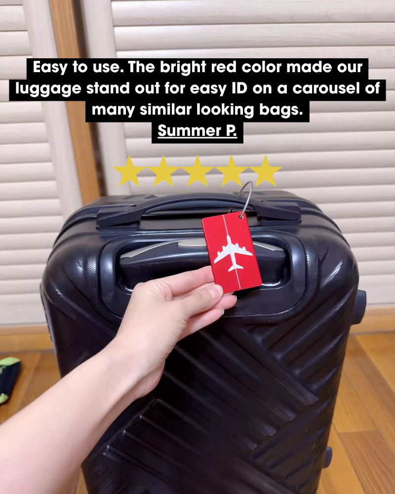 Aluminum Alloy Luggage Tag
