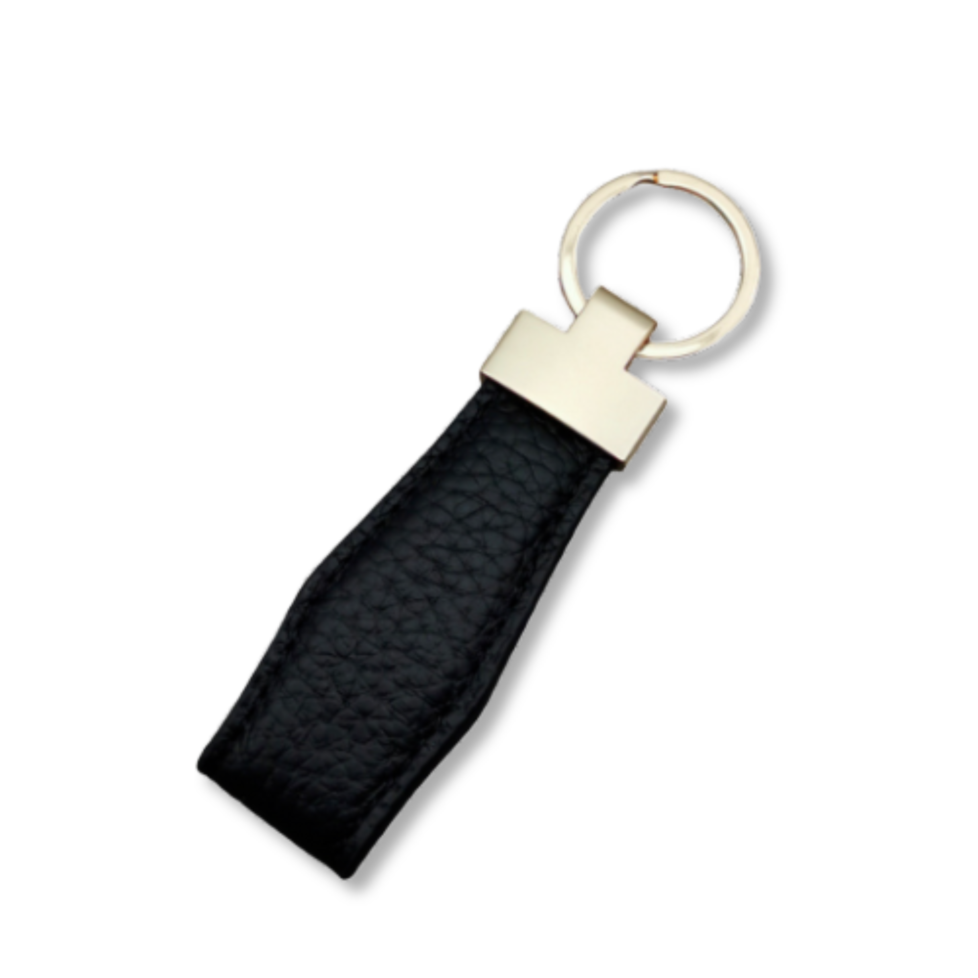 Small Leather Loop Keyring